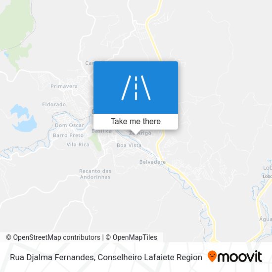 Rua Djalma Fernandes map