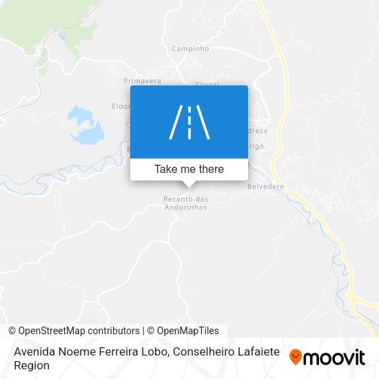 Avenida Noeme Ferreira Lobo map