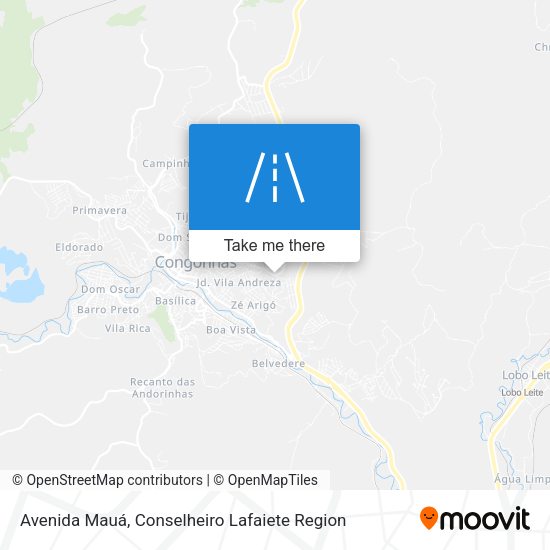 Avenida Mauá map