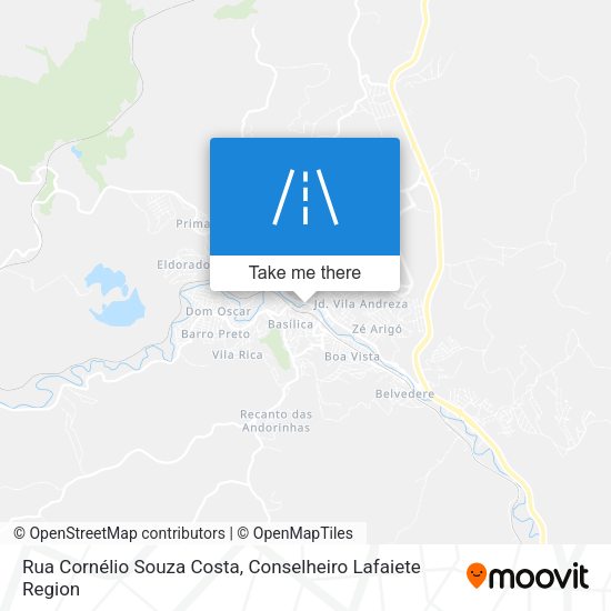 Rua Cornélio Souza Costa map