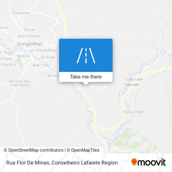 Rua Flor De Minas map