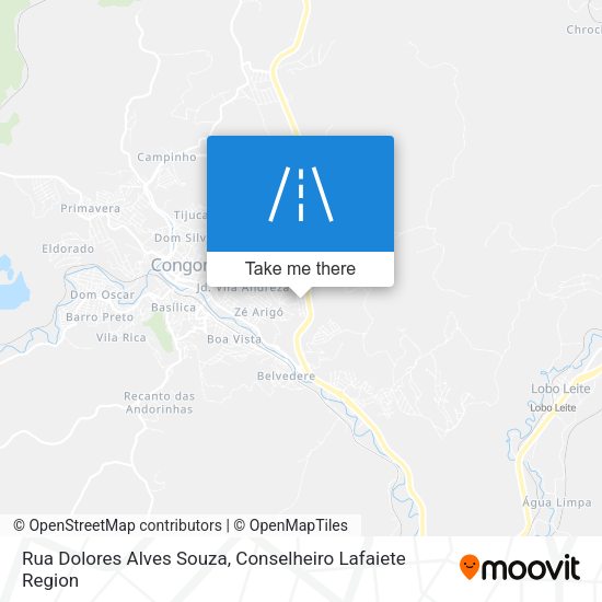 Rua Dolores Alves Souza map