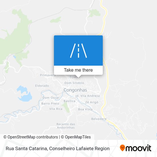 Rua Santa Catarina map