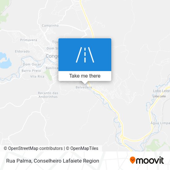 Rua Palma map