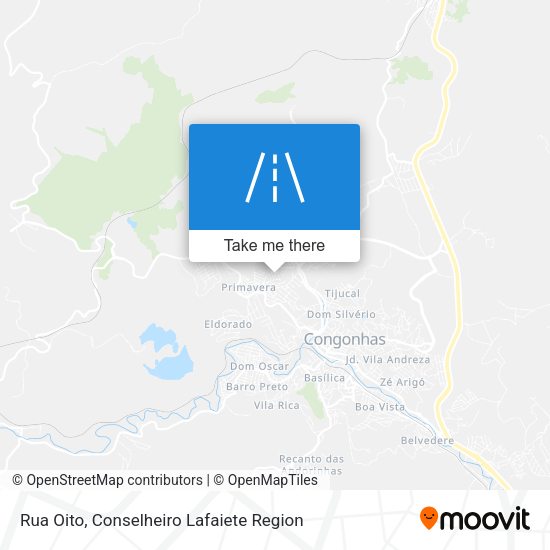 Rua Oito map