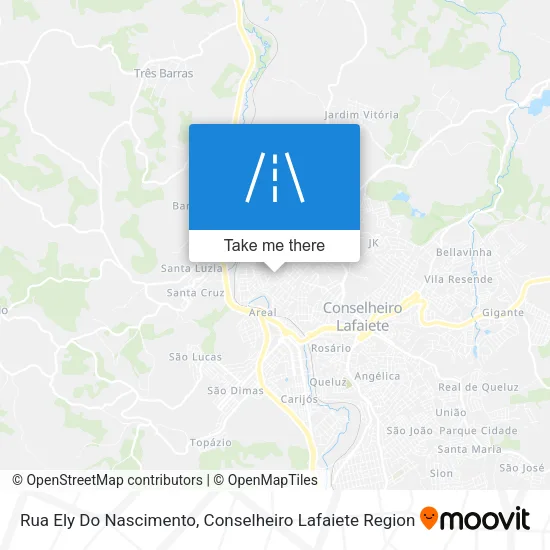 Rua Ely Do Nascimento map