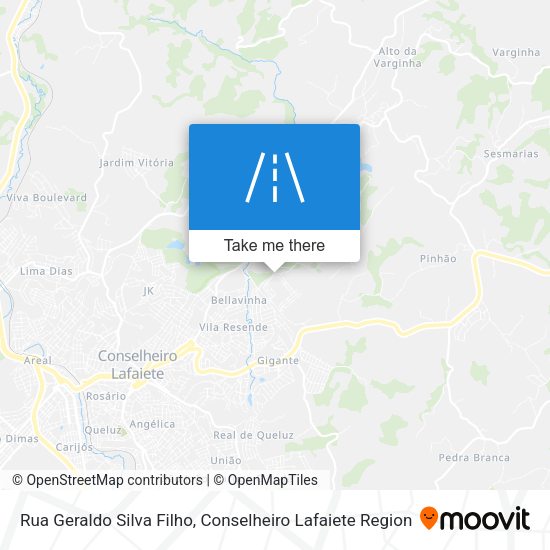 Rua Geraldo Silva Filho map