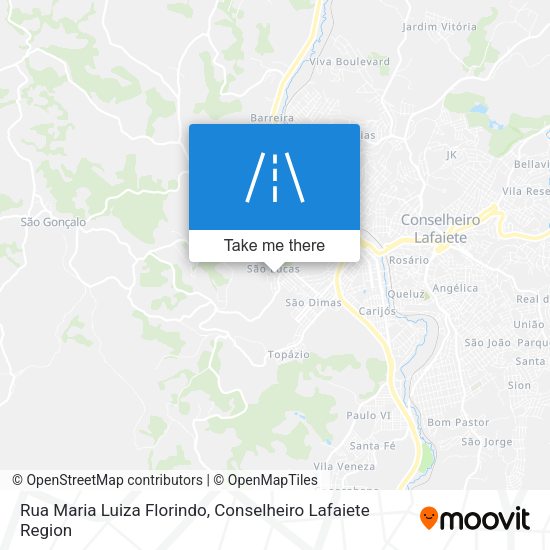 Rua Maria Luiza Florindo map