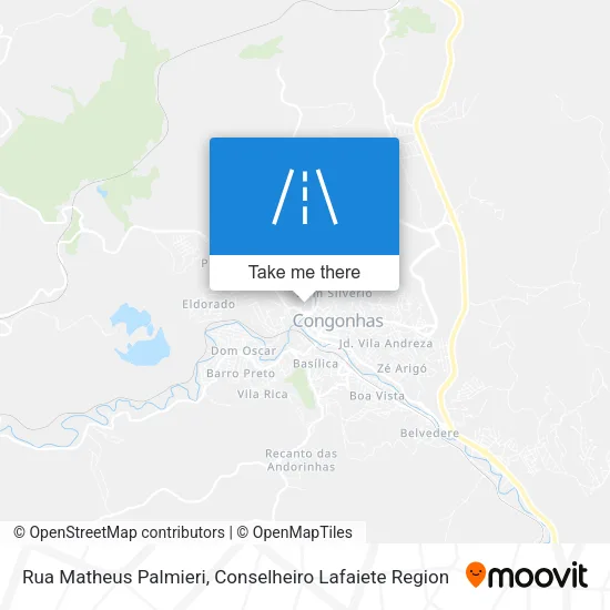 Rua Matheus Palmieri map