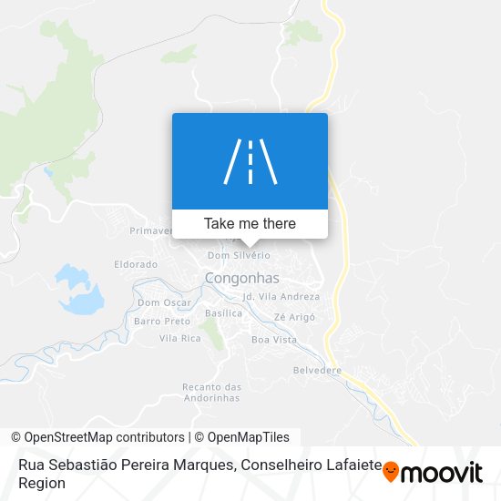 Rua Sebastião Pereira Marques map