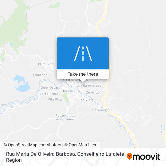 Rua Maria De Oliveira Barbosa map