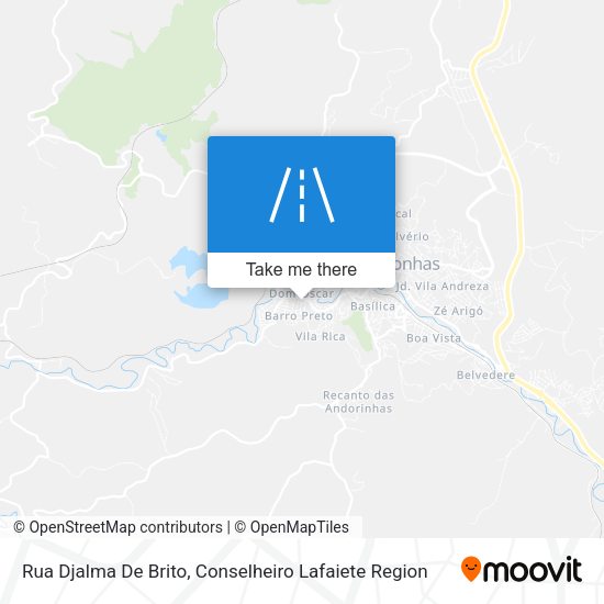 Rua Djalma De Brito map