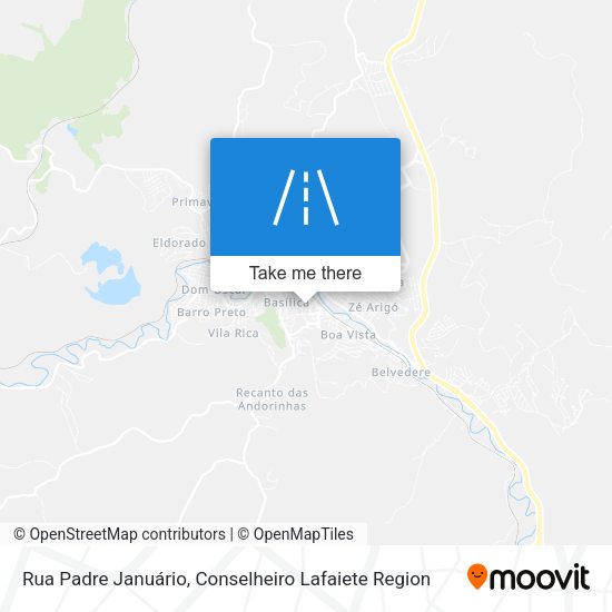 Rua Padre Januário map