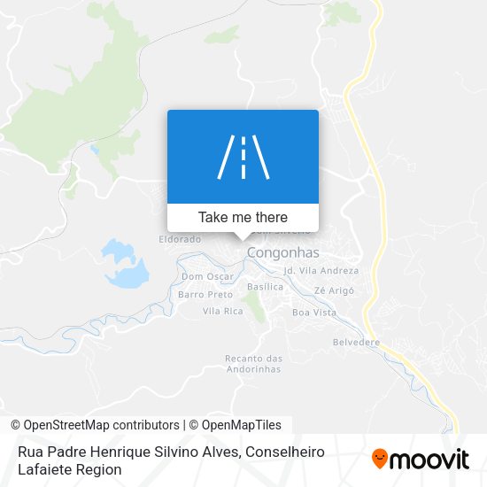 Rua Padre Henrique Silvino Alves map