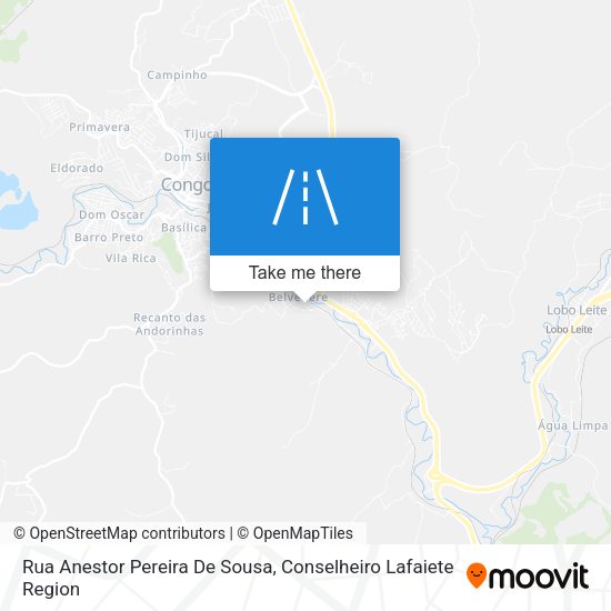 Rua Anestor Pereira De Sousa map