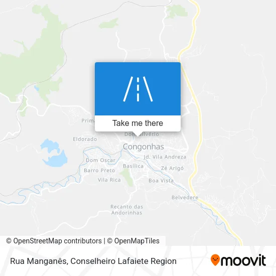 Rua Manganês map