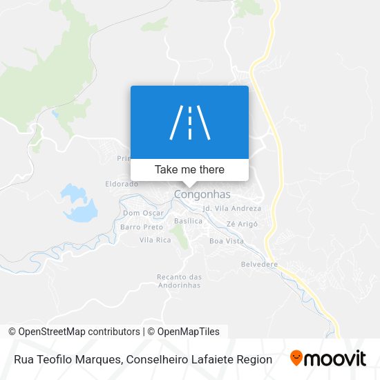 Rua Teofilo Marques map