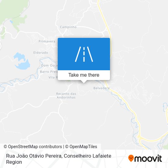 Rua João Otávio Pereira map