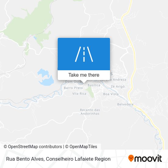 Rua Bento Alves map