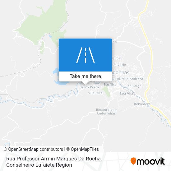Rua Professor Armin Marques Da Rocha map
