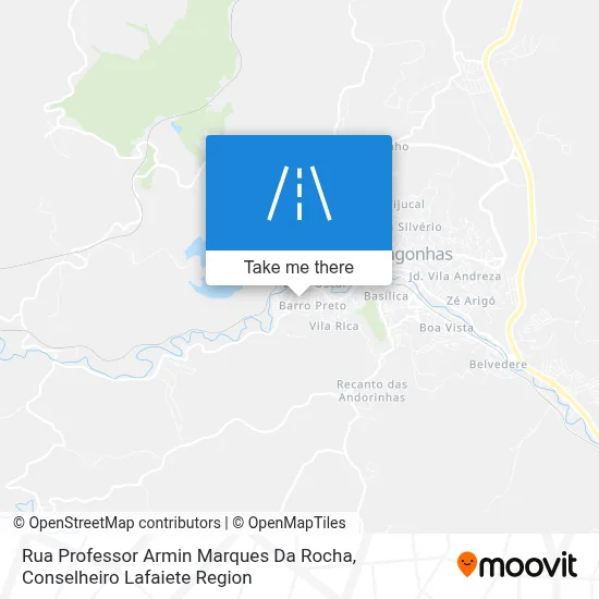 Rua Professor Armin Marques Da Rocha map