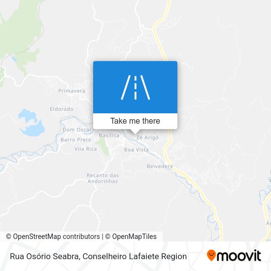 Rua Osório Seabra map