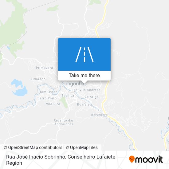 Rua José Inácio Sobrinho map