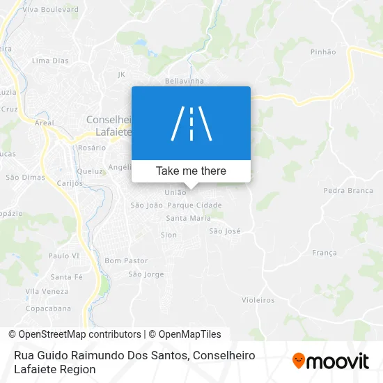 Rua Guido Raimundo Dos Santos map