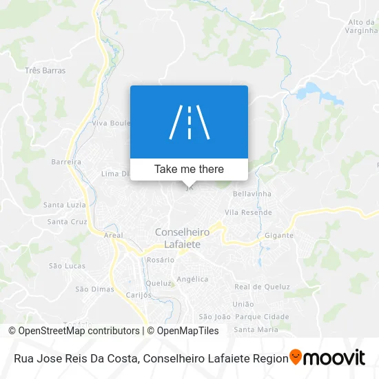 Rua Jose Reis Da Costa map