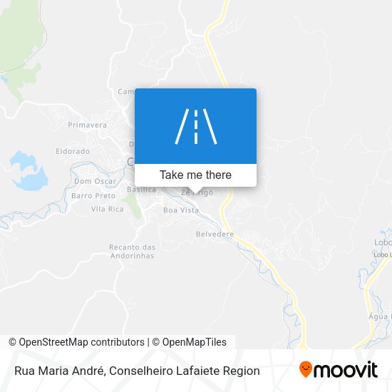 Rua Maria André map