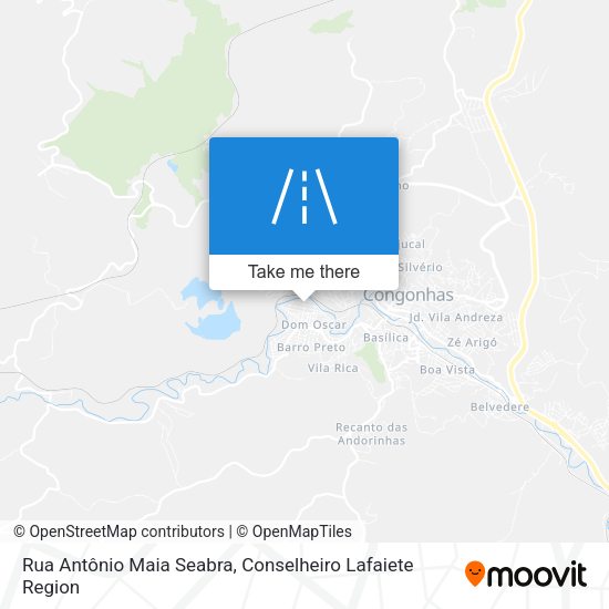 Rua Antônio Maia Seabra map