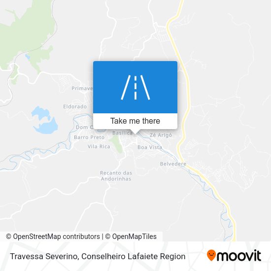 Travessa Severino map