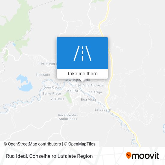 Rua Ideal map
