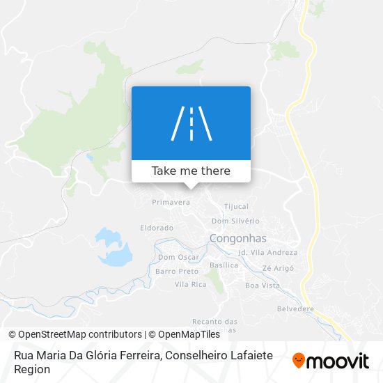 Rua Maria Da Glória Ferreira map