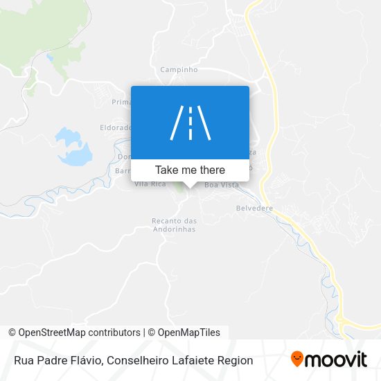 Rua Padre Flávio map