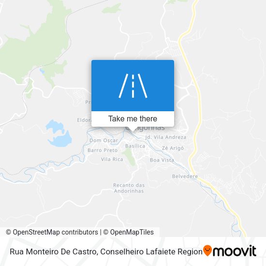 Rua Monteiro De Castro map
