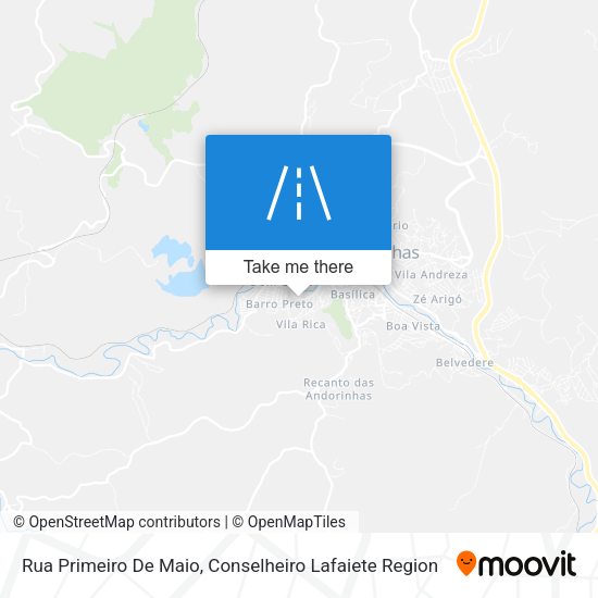 Rua Primeiro De Maio map