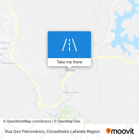 Rua Dos Ferroviários map