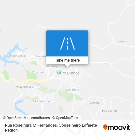 Rua Roseimira M Fernandes map