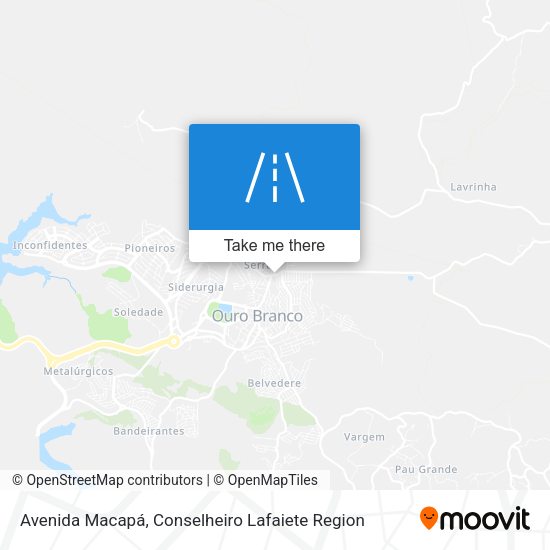 Avenida Macapá map