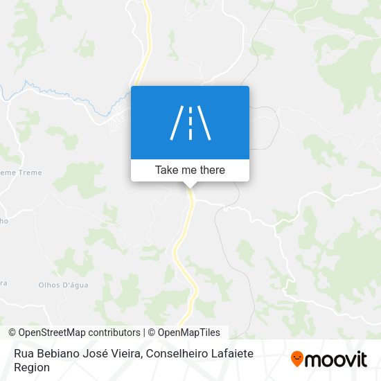 Rua Bebiano José Vieira map