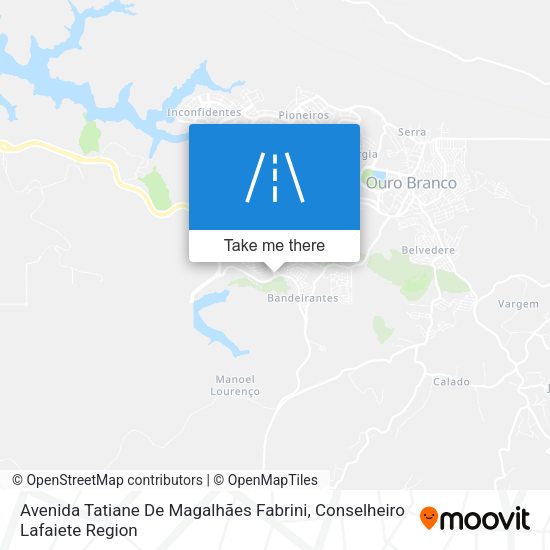 Avenida Tatiane De Magalhães Fabrini map