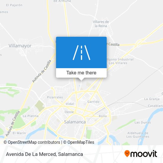 Avenida De La Merced map