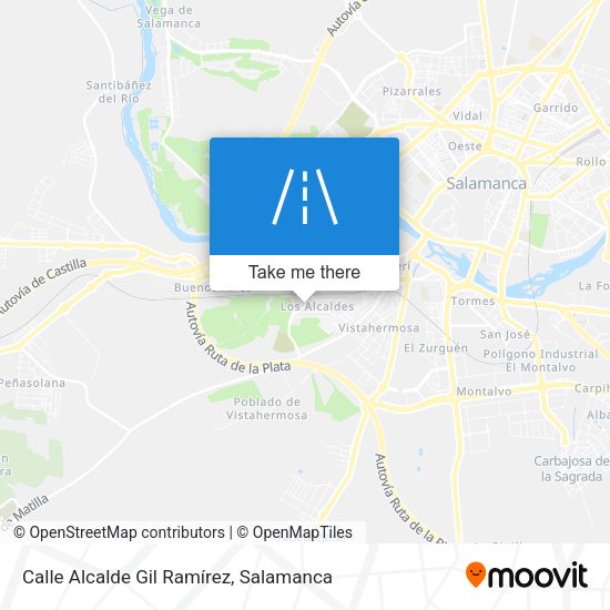 Calle Alcalde Gil Ramírez map