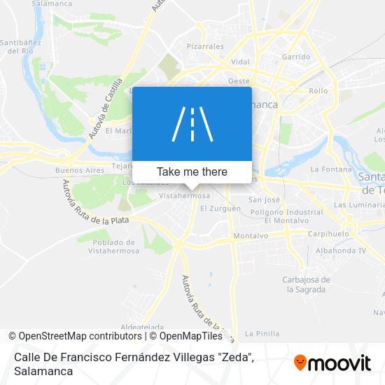 Calle De Francisco Fernández Villegas "Zeda" map
