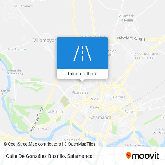 Calle De González Bustillo map