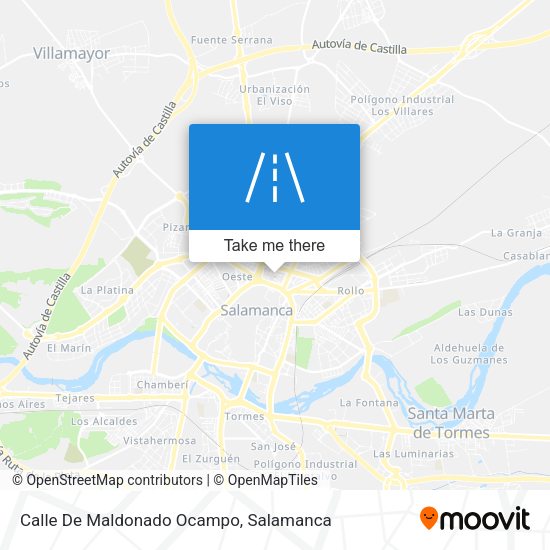 Calle De Maldonado Ocampo map