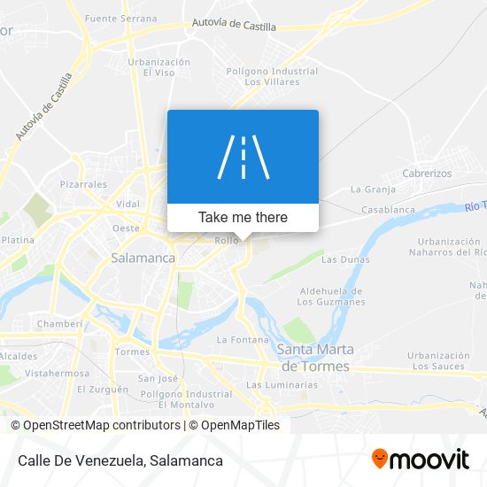 Calle De Venezuela map