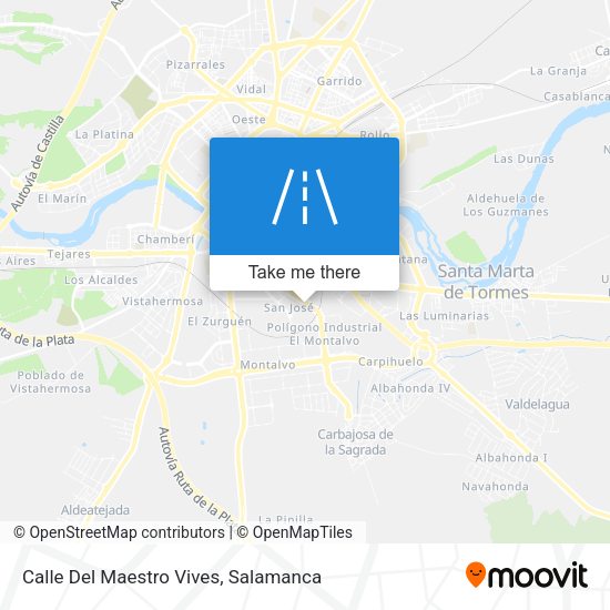 Calle Del Maestro Vives map