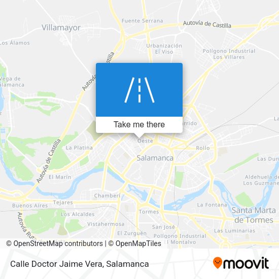 Calle Doctor Jaime Vera map